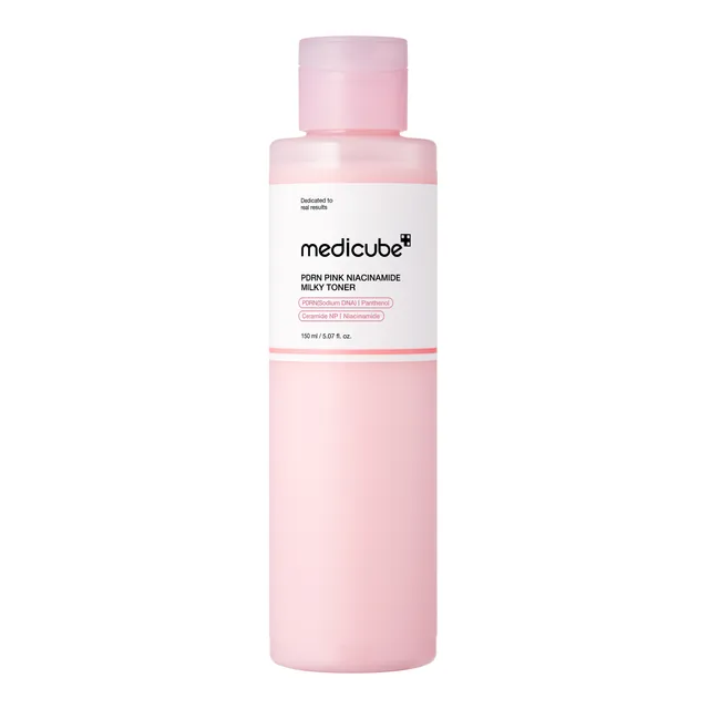 Medicube PDRN Pink Niacinamide Milky Toner, Medicube, soin