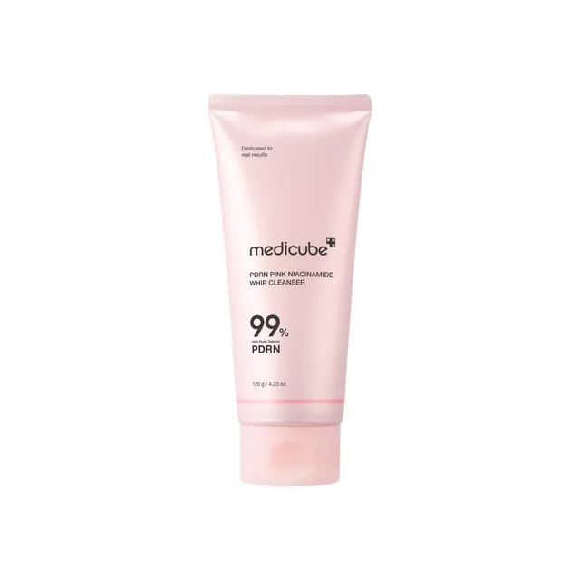Medicube PDRN Pink Niacinamide Whip Cleanser 120g, Medicube, soin