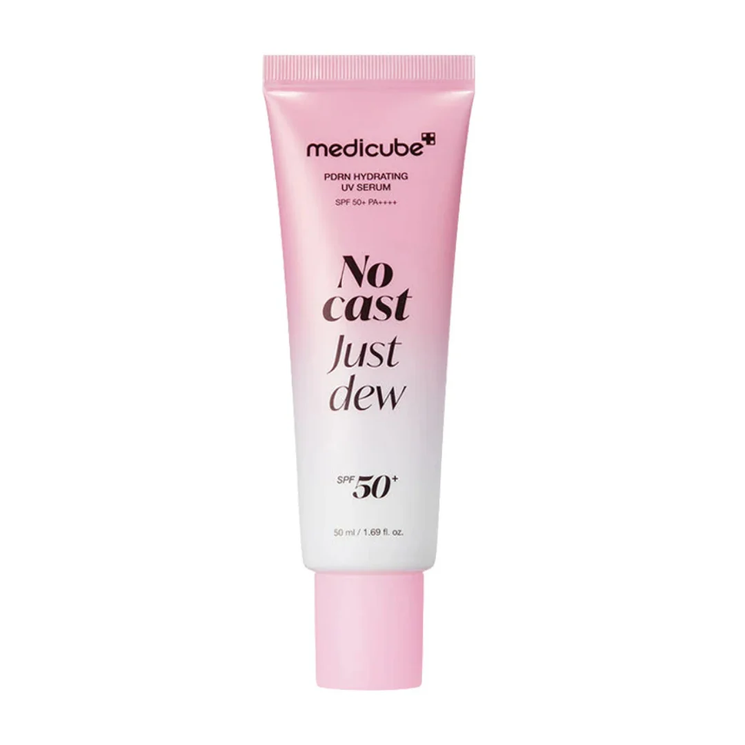 Medicube PDRN HYDRATING UV SERUM SPF50+ (NO CAST JUST DEW) 50ML, Medicube, soin